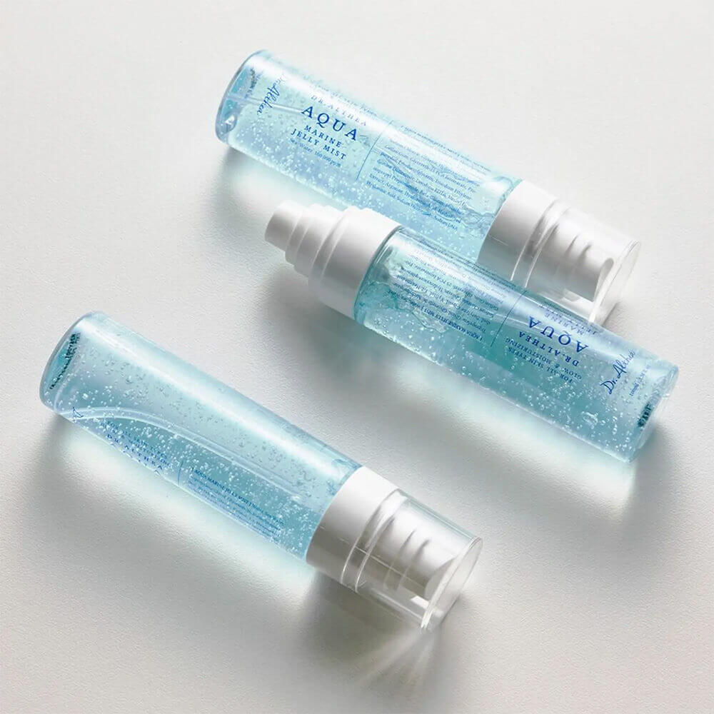 Мист для лица с гиалуроновой кислотой и морскими экстрактами Agua Marine Jelly Mist,100 мл — изображение 2