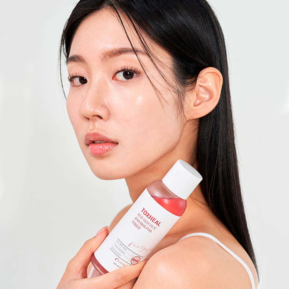 Тонер для лица TM Esthetic House RED GLYCOLIC AHA-BHA- PHA TONER — изображение 3